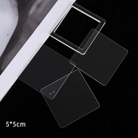 Акриловое льняное полотно-квадрат 5*5см.