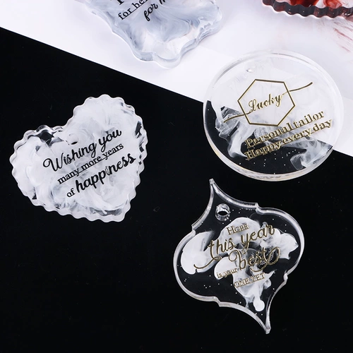 Глина ручной работы кристалл AB смола клей благословение слова английские наклейки украшения санскрит пять элементов наклейки