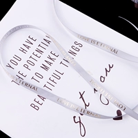 Тонкая нить - серый один метр