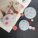 Трехмерный горный чай с розой в составе, силиконовая форма, «сделай сам», 3D цветок