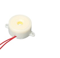 Supply 2012 piezoelectric continuous sound 12V-24V with take-up red black buzzer spot special direct selling