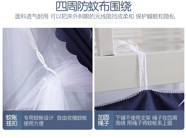 Phòng ngủ cho sinh viên mùng ngủ đẹp
