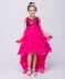 Đầm trẻ em váy dạ hội bé gái sequin dài lau công chúa trẻ em chủ nhà hoa cô gái catwalk trình diễn trang phục set vest công tử bé trai cao cấp Váy trẻ em
