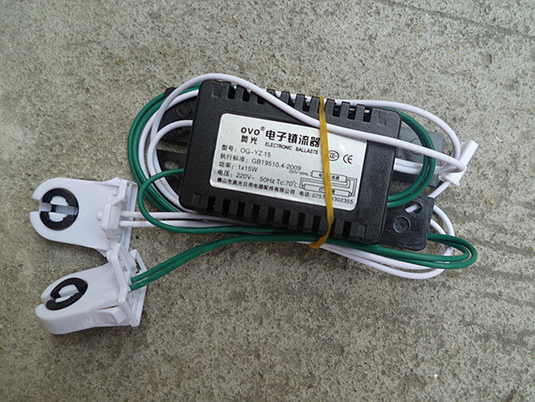 Universal Aoguang disinfection cabinet accessories disinfection cupboard electronic ballast 15W with lamp holder card seat