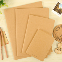 The first pure cowhide soft surface copy simple solid color business stationery blank diary notebook notepad