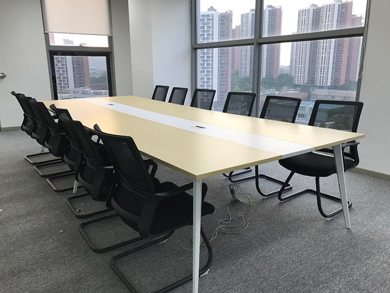 Office furniture small conference table negotiation table long table conference room simple modern table and chair combination custom table