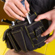 Deli tool tool bag belt thickened wear-resistant bag ເຄື່ອງ​ມື polyester cloth electrician repair thickened shoulder bag DL-P45