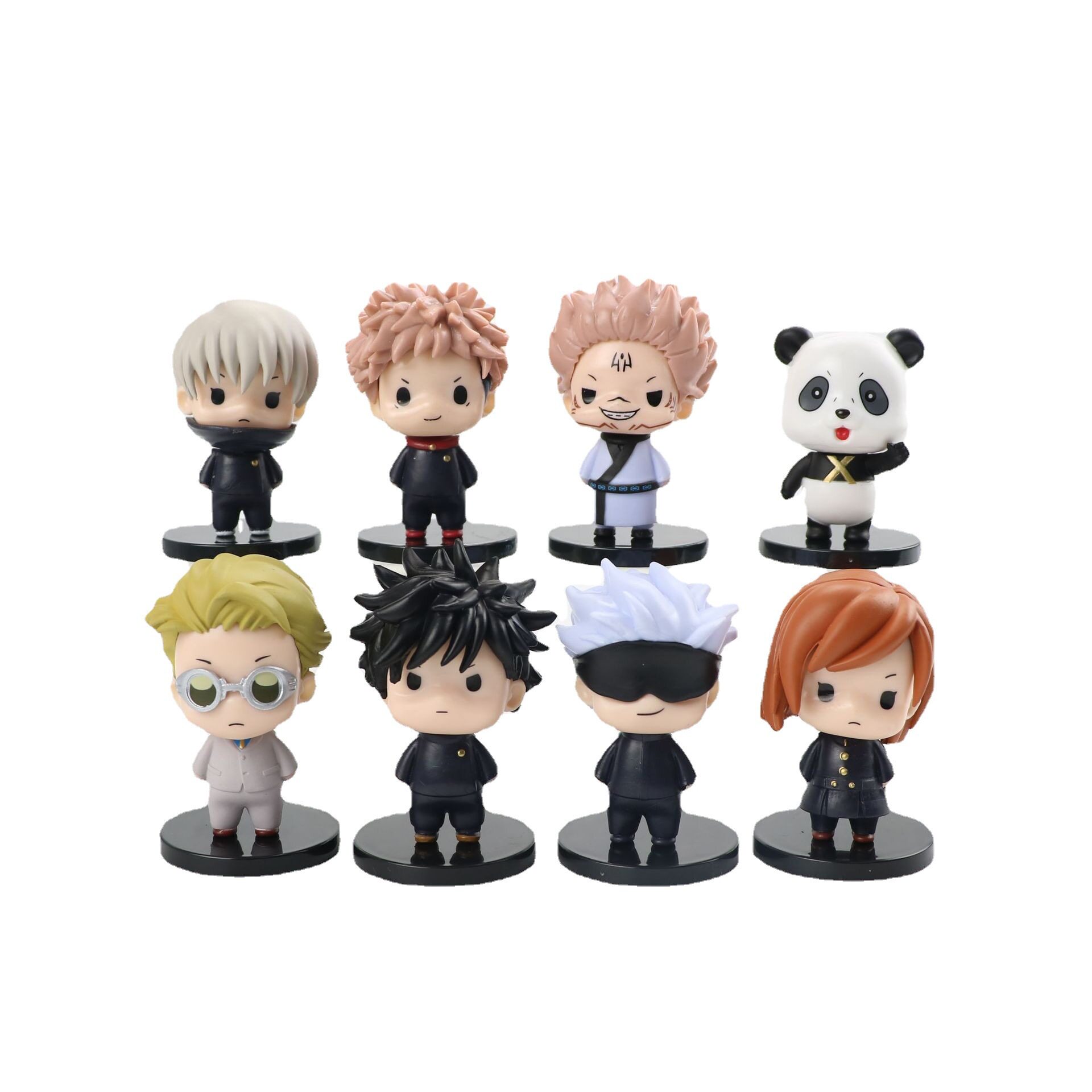 優生活 咒術回戰周邊五條悟手辦現貨q版坐姿虎杖悠仁掌心小公仔汽車擺件 Yahoo奇摩拍賣