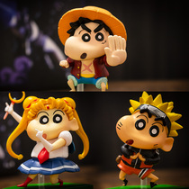 GK One Piece King Fire Shadow Crayon Shin COS Naruto Water Ice Moon Beauty Girl Warrior Luffy Hand Ninja Model