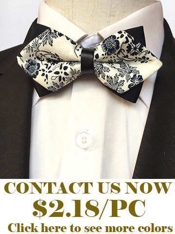 Flower bow ties for men2
