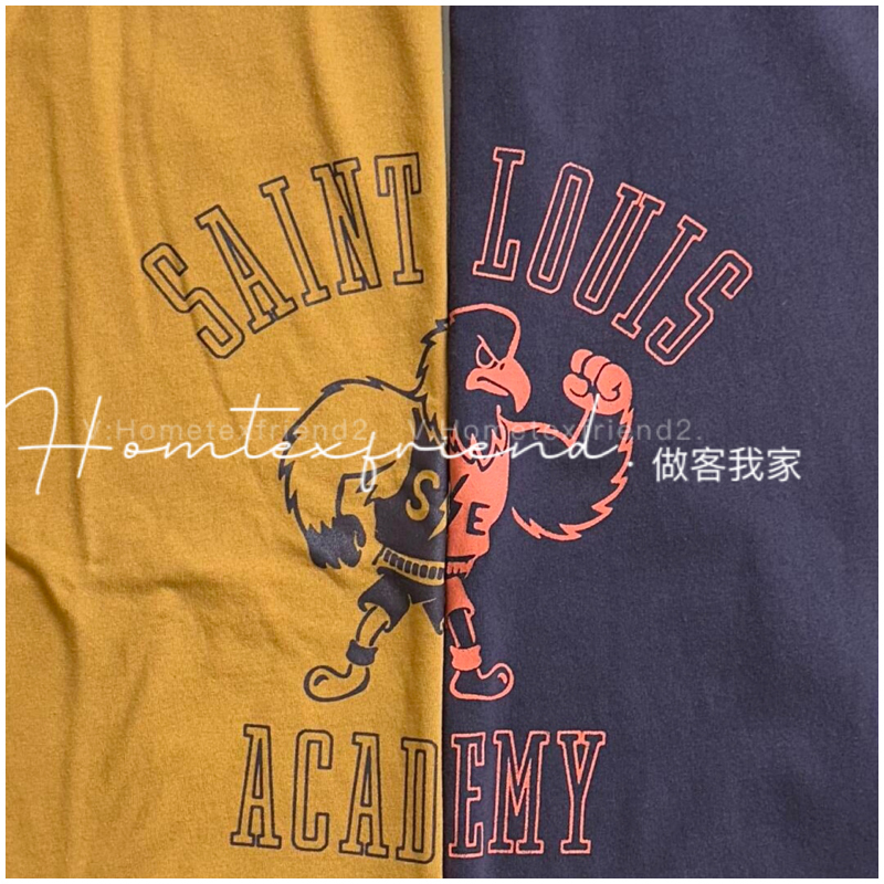 Korean Designer Style~ the Silk Screen Has Full Color but Not Overpowering! the Color Scheme Is Also Beautifully Adjusted. Eagle T307