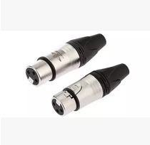 First-line Fengxu Cannon head Notre Dame XLR Balance Carnon head Notre Dame Three-core balance Karon head plug