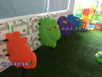 Factory direct kindergarten toilet thickened environmental protection plastic plate cartoon fragrant pig sheep children toilet partition