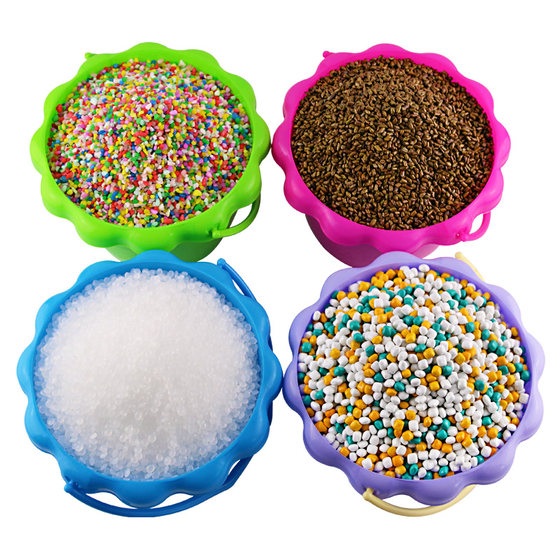 Sand toy sand indoor plastic sand white sand children's cassia colored stone snowflake sand pearl sand playground
