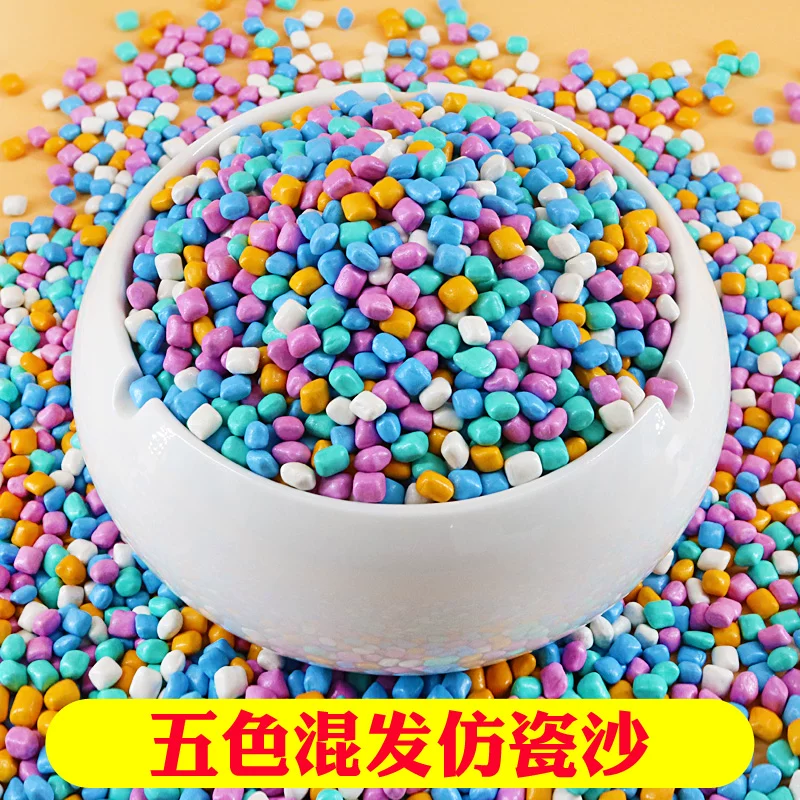 Toy, porcelain sand playing with sand for amusement parks