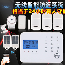 Wireless alarm Infrared sensor Wireless remote control SMS phone alarm detector Shop anti-theft device