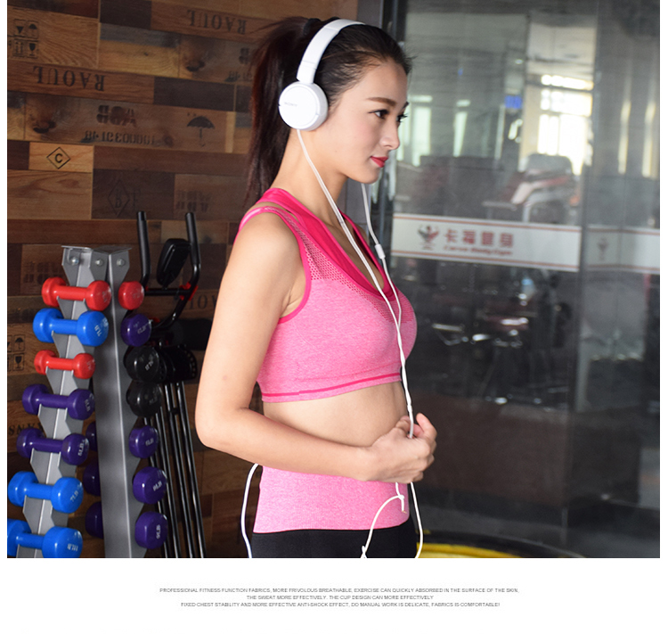 Thể thao đồ lót nữ chống sốc chạy thu thập phòng tập thể dục chuyên nghiệp ngực lớn ngực nhỏ bộ sưu tập yoga phó sữa vẻ đẹp trở lại áo ngực áo yoga