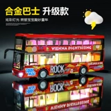 Металлическая модель автомобиля для мальчиков, игрушечная машина, большой автобус, 2025 года, новая коллекция