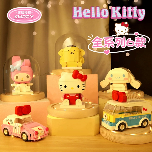 Sanrio, фигурка, рождественский детский конструктор, подарок на день рождения