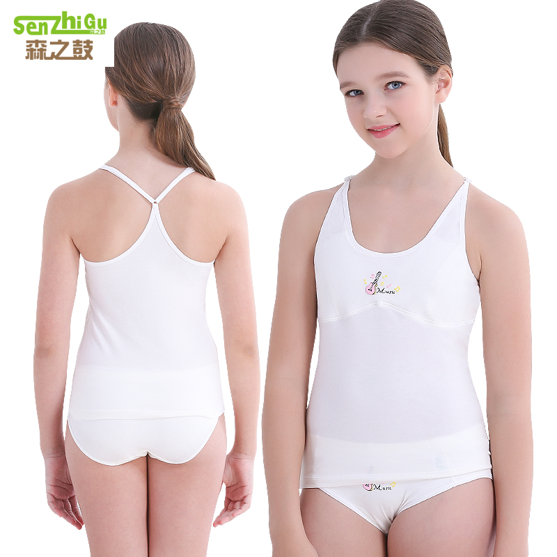Usd 27 23 Girls Underwear Small Vest Development Period Cotton Children Girl Bottomed Vest Sling Big Child Students 9 12 Years Old Summer Wholesale From China Online Shopping Buy Asian Products Online