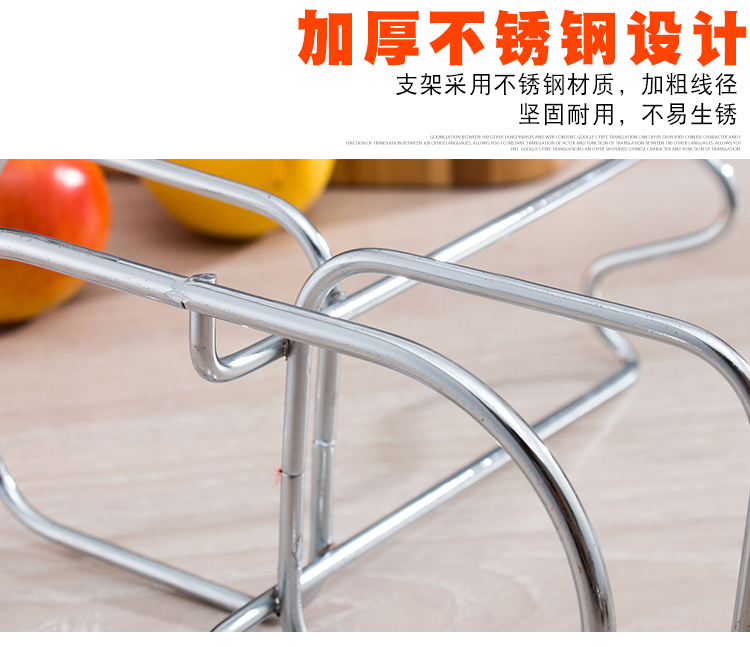 Thép không gỉ muỗng súp giá súp vỏ rò rỉ muỗng muỗng bộ đồ ăn giá tự chọn muỗng bếp muỗng giá giữ bát - Đồ ăn tối bộ bát đĩa đầy đủ