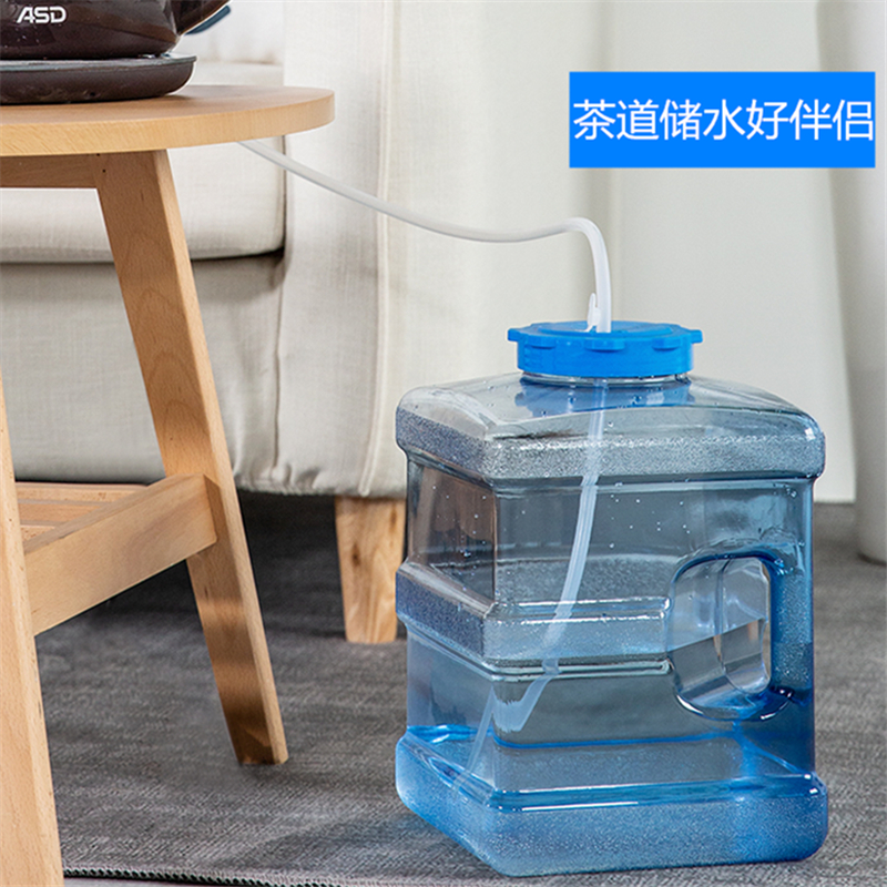 Food-grade tea table Bucket Tea Bar machine Home Bucket Kongfu Tea Storage Bucket Washable small plastic bucket-Taobao