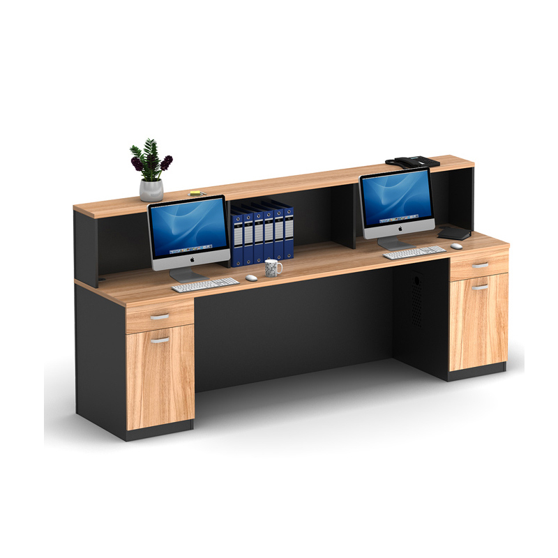 Front desk desk front desk reception desk panel simple modern service desk consultation desk custom company front desk bar