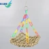 Yêu chim mới đồ chơi chim vẹt cung cấp đồ chơi Parrot swing chim lồng đồ chơi leo chim lồng phụ kiện W62 - Chim & Chăm sóc chim Supplies