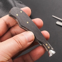 Pipe Tools Multifunctional Ebony Knife Cleaning Accessories Press Rod Three-in-One Needle Metal Flameout Cleaning Strip