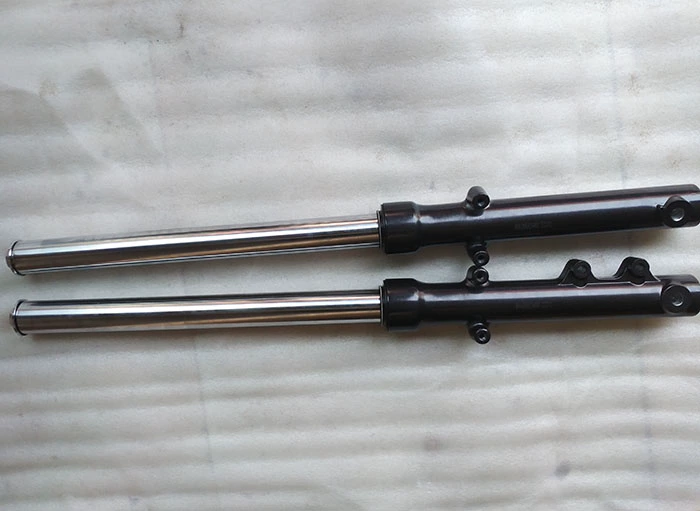 Giảm xóc xe máy Giảm xóc Yulong QJ125-26 / 26AQJ150-26 / 26A Giảm xóc trước phuộc - Xe máy Bumpers