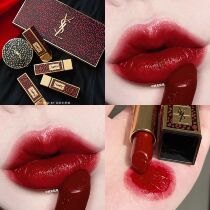 2020 Christmas qualifying YSL Saint Laurent BAO WEN mouth red square tube 135137 83 83 pipe 141139