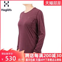 Haglofs matchsticks women outdoor spring summer comfortable quick dry long sleeve T-shirt 603350 Asian version
