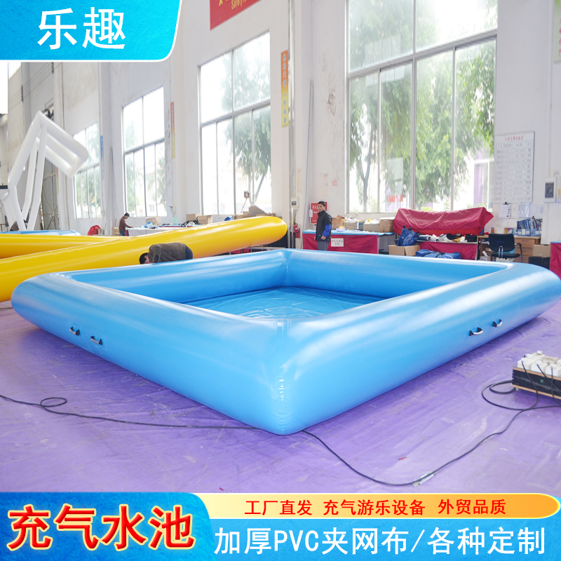 Large Inflatable Square and Round Swimming Pool Outdoor Stand-Up Pool for Children and Adults Water Park Stall Fishing Beach Pool