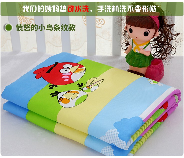 Bông có thể giặt kinh nguyệt pad lớn dì mat thời gian kinh nguyệt không thấm nước rò rỉ bằng chứng nệm nhỏ sinh viên đại học ký túc xá tạo tác giá nệm cao su non