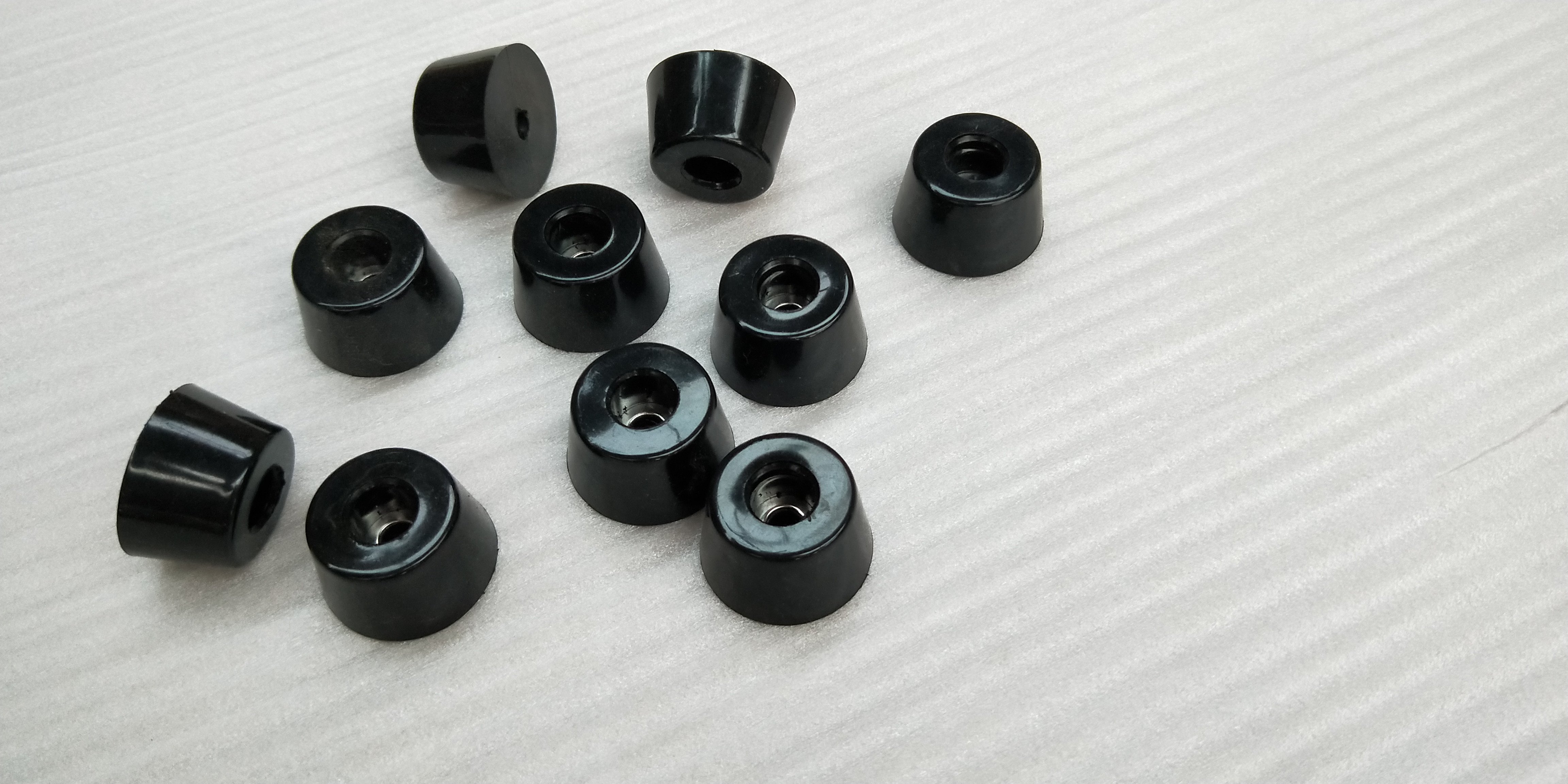 Speaker foot pad Shock pad Environmental protection rubber foot pad Foot damping foot pad Foot cone with gasket Instrument main case foot