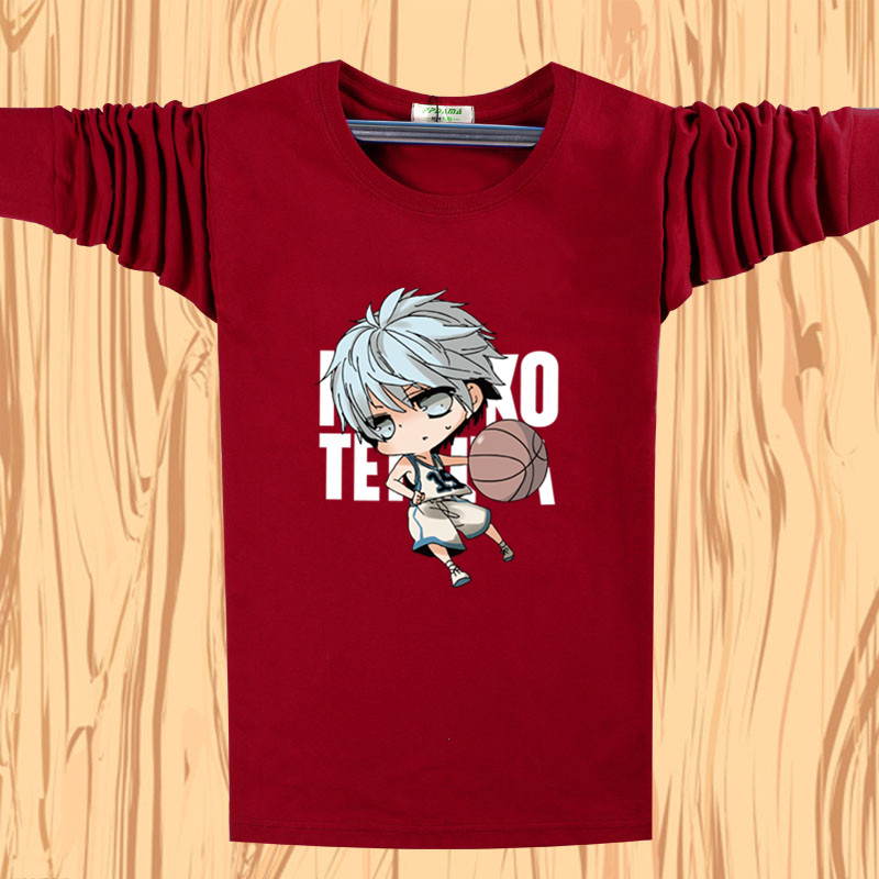 Mùa xuân và mùa thu cotton cộng với phân bón XL nam dài tay áo thun cổ tròn quần áo mùa thu lỏng chất béo béo béo đáy 6XL áo thun polo