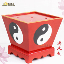 Taoism multiplier boutique senyera order flag bucket in five aspects: the flag bucket senyera order flag painted senyera order flag Wuying general flag five wealth flag bucket