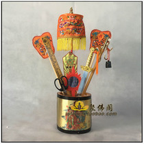 Taoist instruments ancient prayers blessings marriage and wealth worship peace 6-inch rice fighting