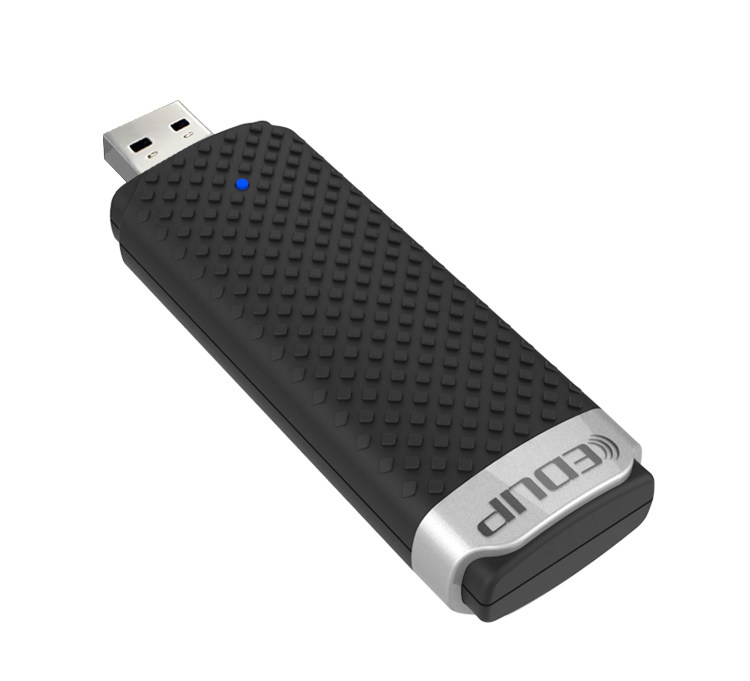 Адаптер USB edup大功率带底座双频1200m无线网卡台式电脑3.0usb无线射接收器