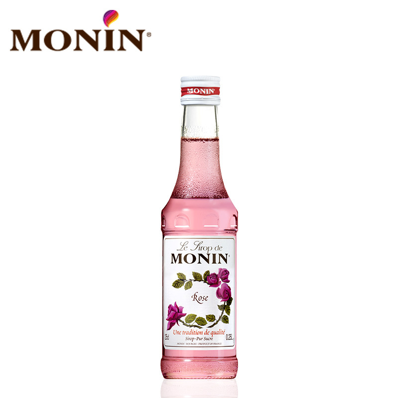 Morin Rose Flavored Syrup 250ml Original Imported Milk Tea Raw Materials Mixing Flavored Coffee Morin Rose Flavored Syrup 250ml Original Imported Milk Tea Raw Materials Mixing Flavored Coffee