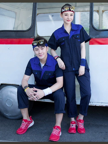 Мужской летний тонкий дышащий износостойкий комбинезон