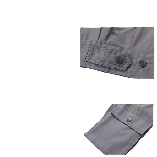 Летний хлопковый износостойкий комбинезон подходит для мужчин и женщин, короткий рукав