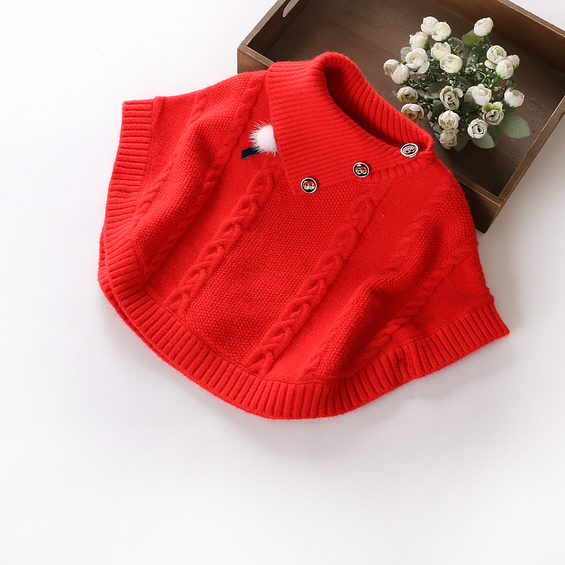 Cape pour fille en cachemire - Ref 2155821 Image 24