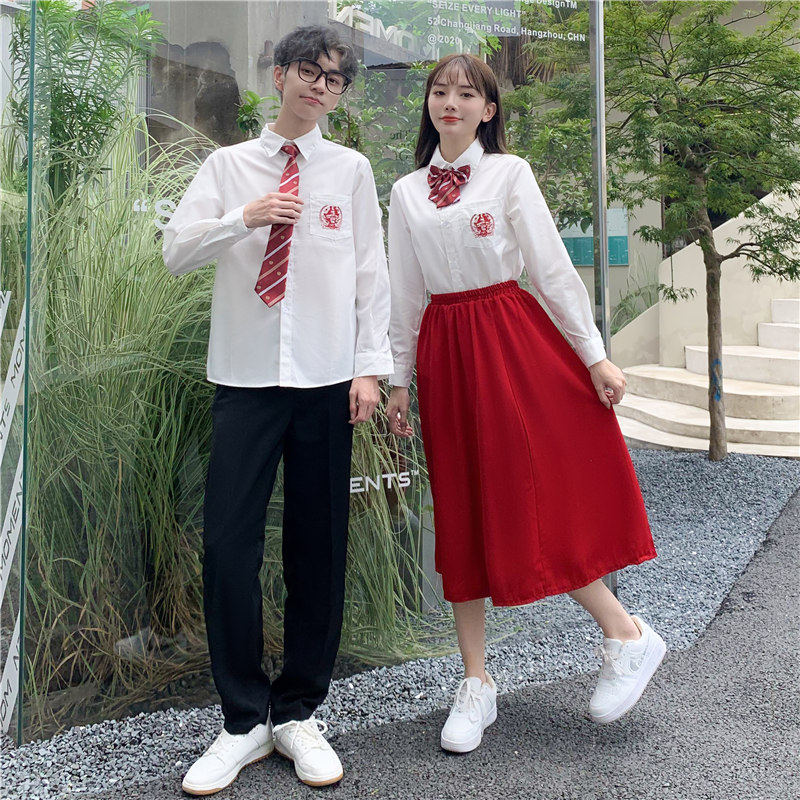 Autumn uniforms set high school students Korean costumes games College wind junior high school students class uniform graduation season dress