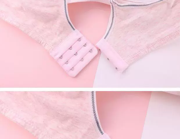 AB 2018 hè mới bra bra phần mỏng cotton mềm mại không có vòng thép thoáng khí phát triển áo ngực stereo E201 áo lót đệm dầy