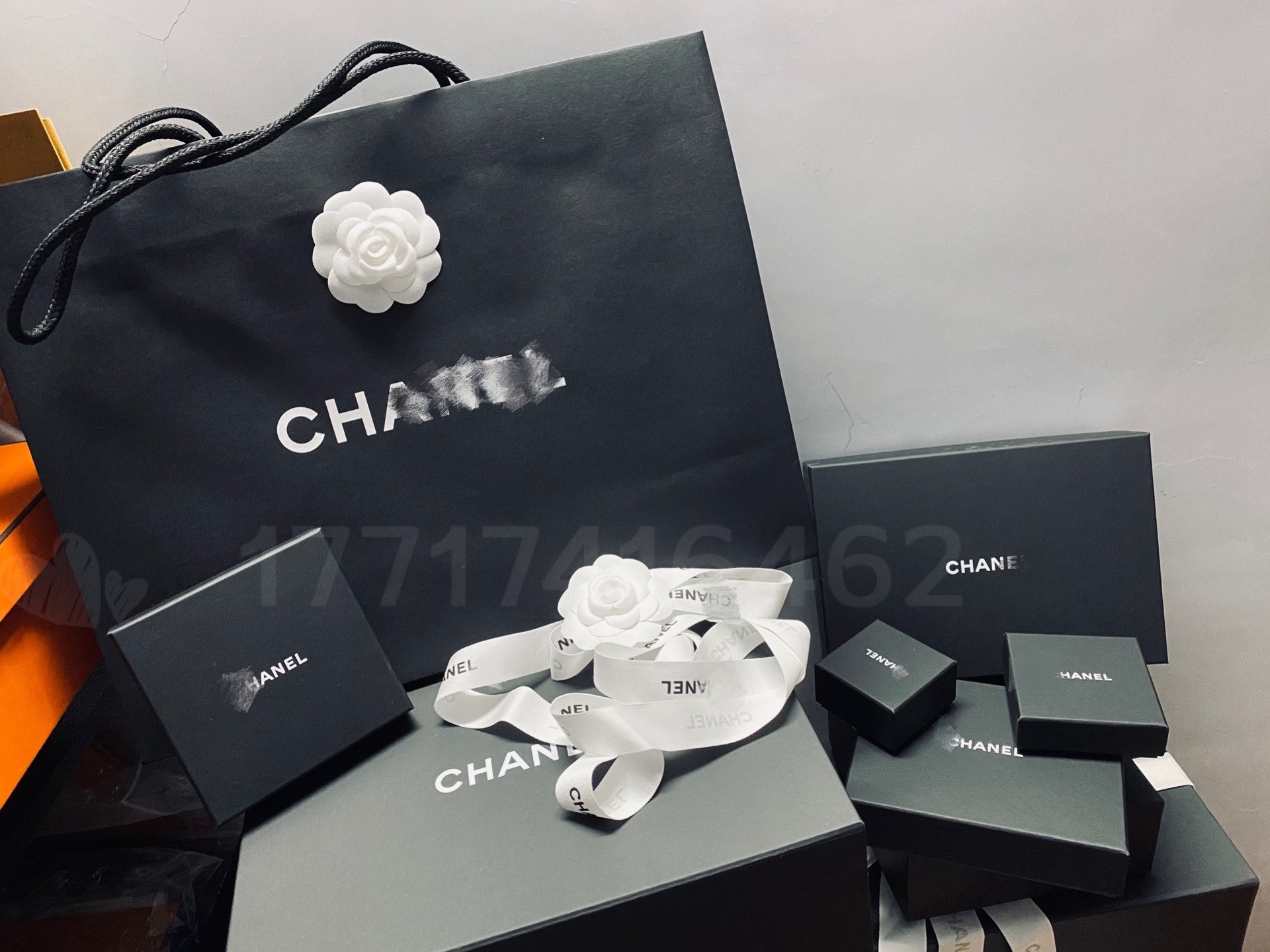 Spot Aroma C Black Contained Packaging Box Gift Box Containing bag box