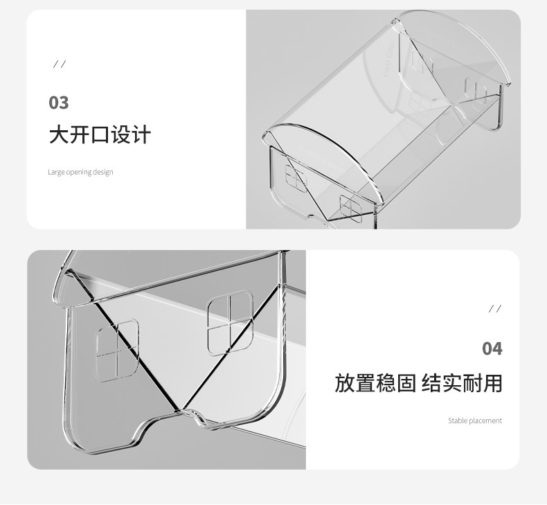 Настольная подставка для книг вертикальная органайзер для дома и кабинета прозрачная стойка для студенческих материалов