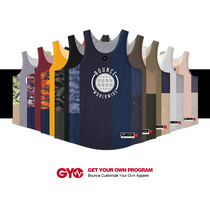 BOUNCE official GYO custom deconstructed jersey game basketball suit suit can print the team name team jersey