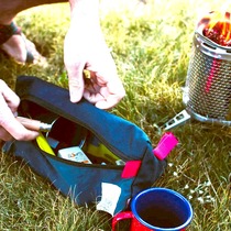 Topo Designers Dopp Kit HERITAGE Triangle Containing Wash Handheld Portable Accessories Travel Bag