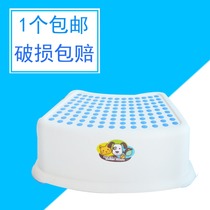 Childrens multi-function foot stool Non-slip thickened kindergarten foot change stool Household low stool Bathroom toilet baby